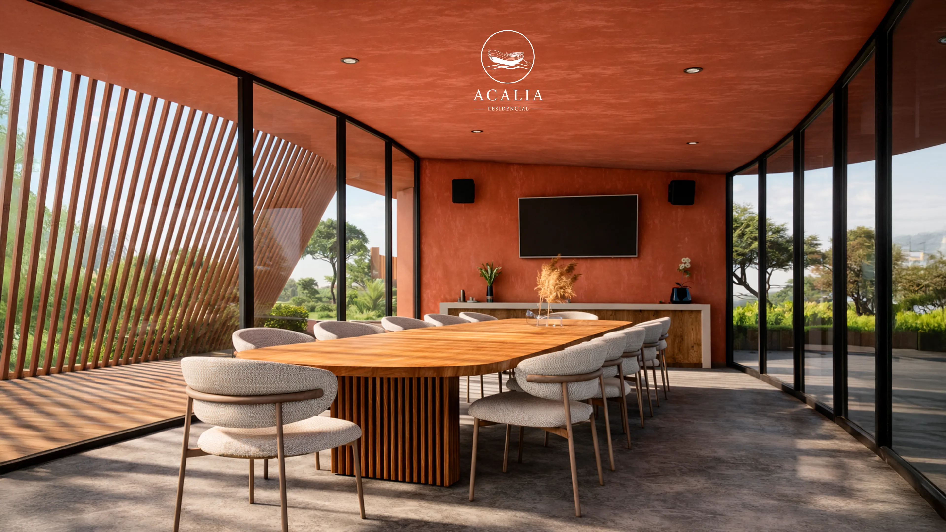 Acalia Residencial — casa club